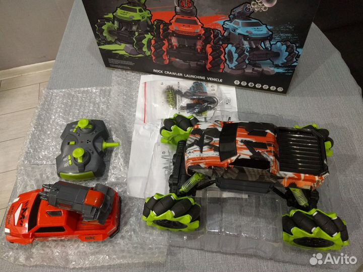 Машина на Р/У- Джип Crawl Rock Crawler 2 в 1,4WD