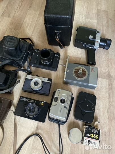 Старые фотоаппараты и камеры