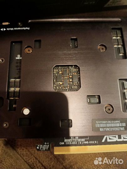 Видеокарта asus rtx 3060ти 8 гб