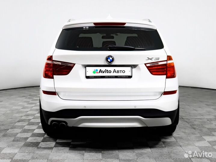 BMW X3 2.0 AT, 2017, 128 430 км