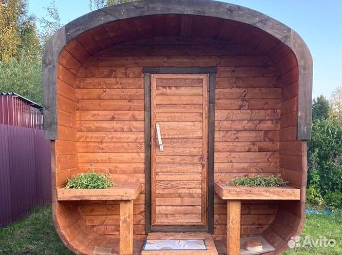 Баня бочка квадро с гарантией