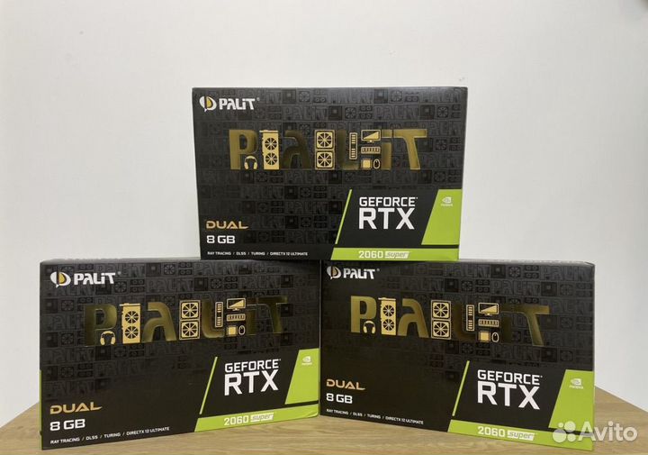 Новые Rtx 2060 super Dual 8gb