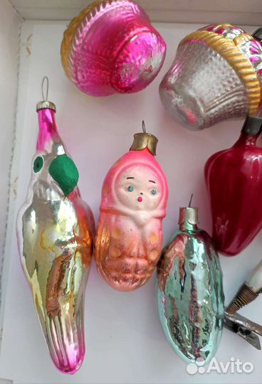 Елочные игрушки СССР