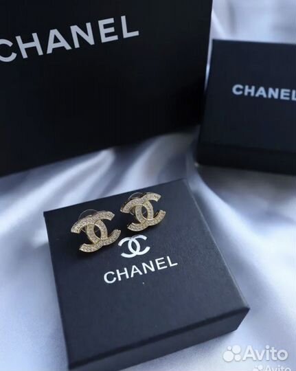 Серьги Chanel эксклюзив