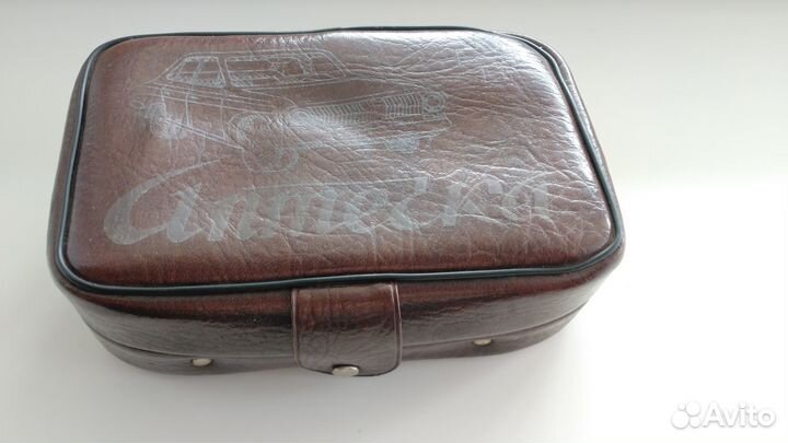 Ретро аптечка СССР кожа газ 24 ваз 2101 2103 2106