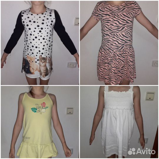 Детская одежда для девочек пакетом