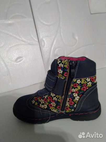 Ботинки демисезонные для девочки