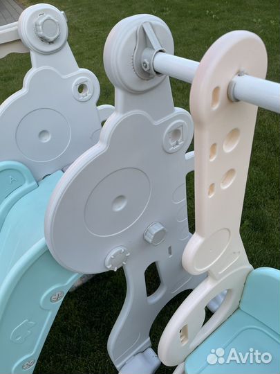 Детская горка пластиковая бу