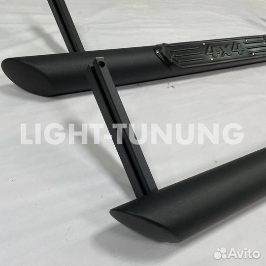 Пороги силовые нива тюнинг матовые