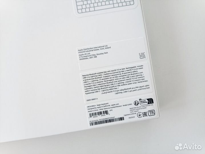 Новая Apple Magic Keyboard 3 (A2450), оригинал