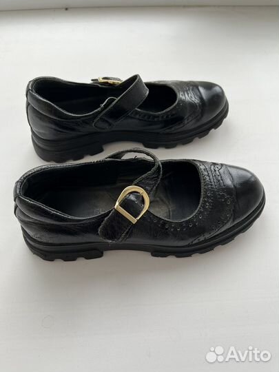 Туфли для девочки 35 размер натуральная кожа