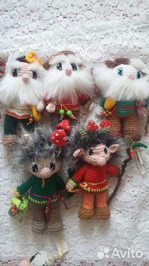 Домовой,леший. Игрушки ручной работы