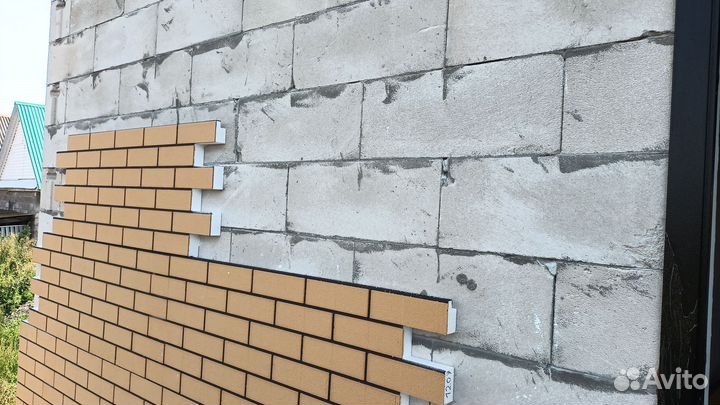 Монтаж фасадных термопанелей