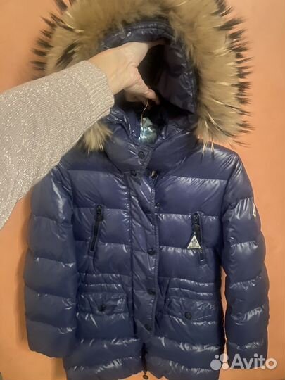 Пуховик moncler детский 140