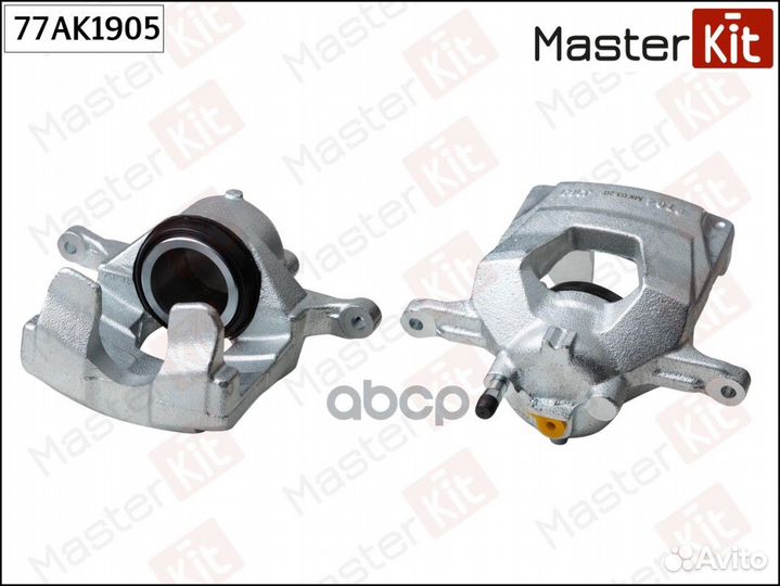 77AK1905 суппорт тормозн. передний левый Chevr