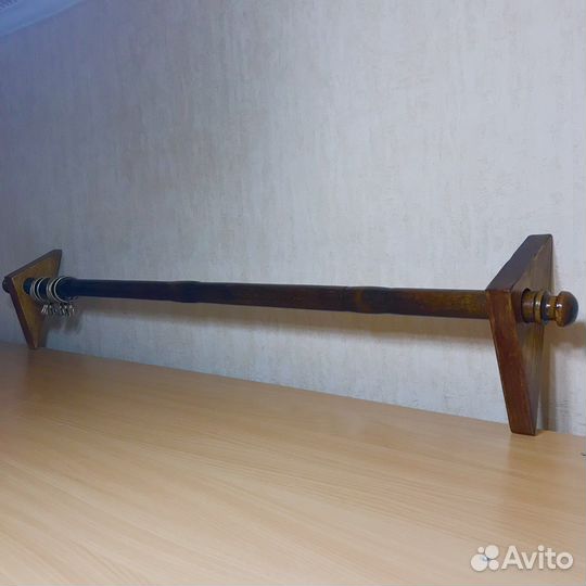 Гардина деревянная ретро