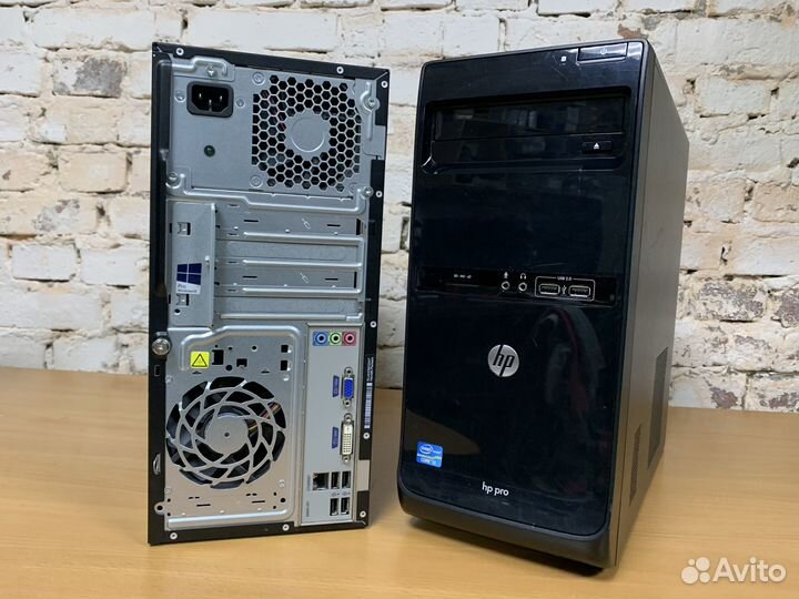 Офисные компьютеры HP PRO, i3-2100,i5-2400