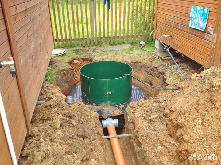 Септик эко Альфа переливной