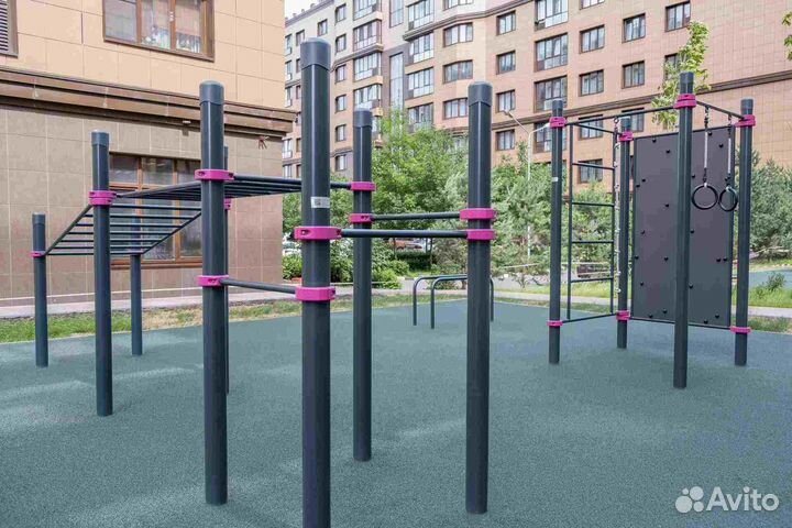 Игровые Комплекты Шведская стенка, брусья, турник