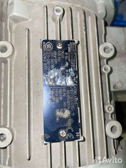 Мотор-редуктор червячный 380 В