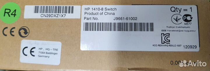 Коммутатор hp 1410-8 Switch