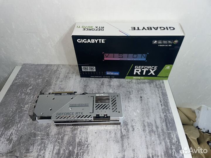 Видеокарта rtx 3070 ti vision gigabyte