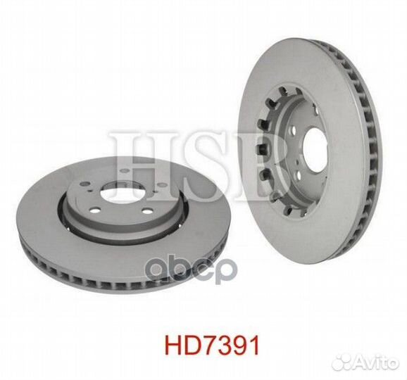 Диск тормозной передний toyota alphard NH10/NH1