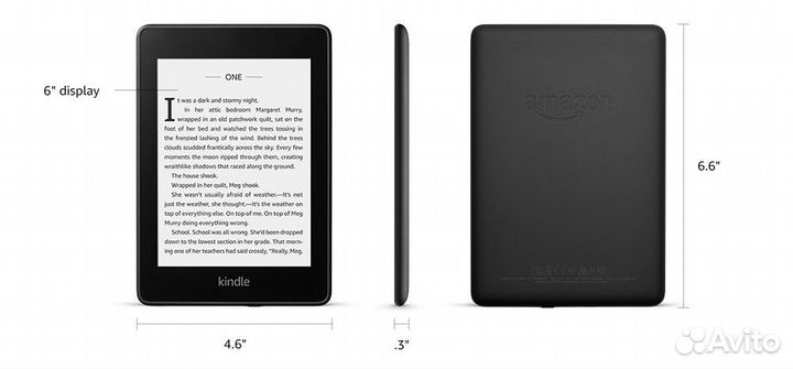 Amazon Kindle Paperwhite 2018 8Gb Водонепроницаемы