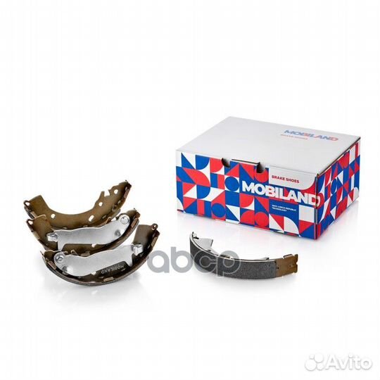 Колодки тормозные барабанные (4 шт.) для а/м HY