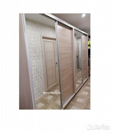 Шкаф-купе Версаль, 240-220-45, шимо-светлый