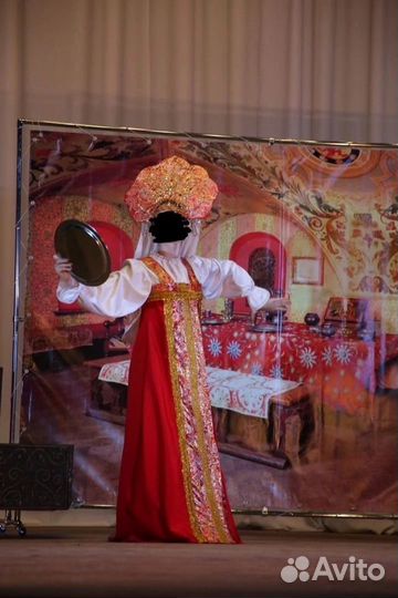 Костюм русский народный и аксессуары