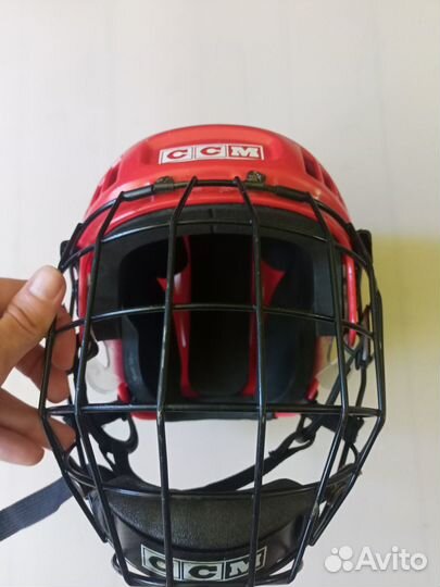 Шлем хоккейный CCM tacks652 M-L combo канада