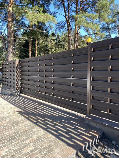 Заборная доска из дпк