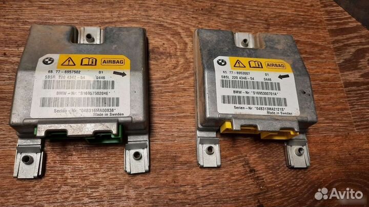 Блок srs bmw 5 e60