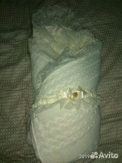 Комплект на выписку (одеяло, уголок, распаш