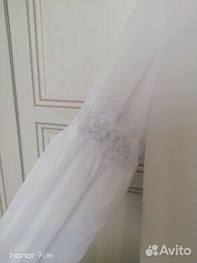 Блузка белая для девочек 140-152