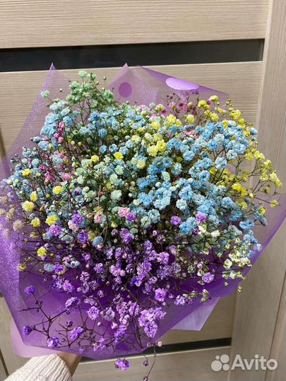 Букет из гипсофилы