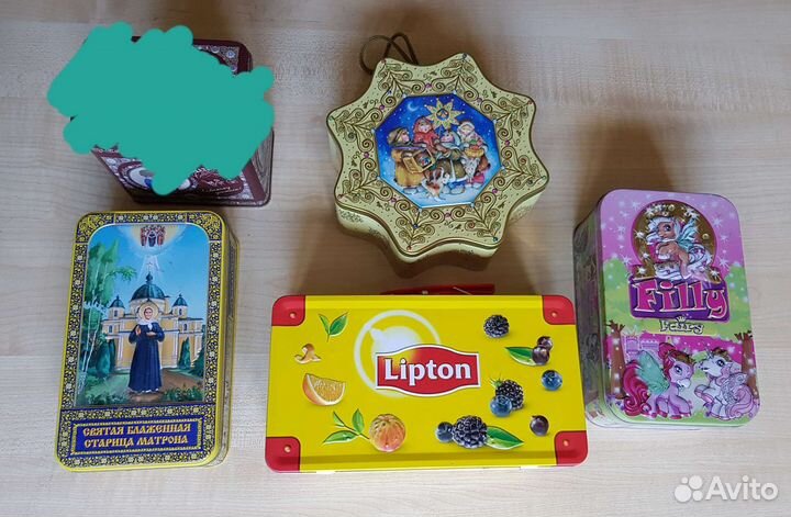 Жестяные коробочки