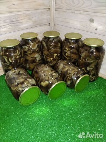 Грибы опята маринованные