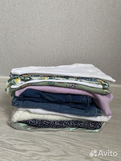 Вещи пакетом на девочку 110-116