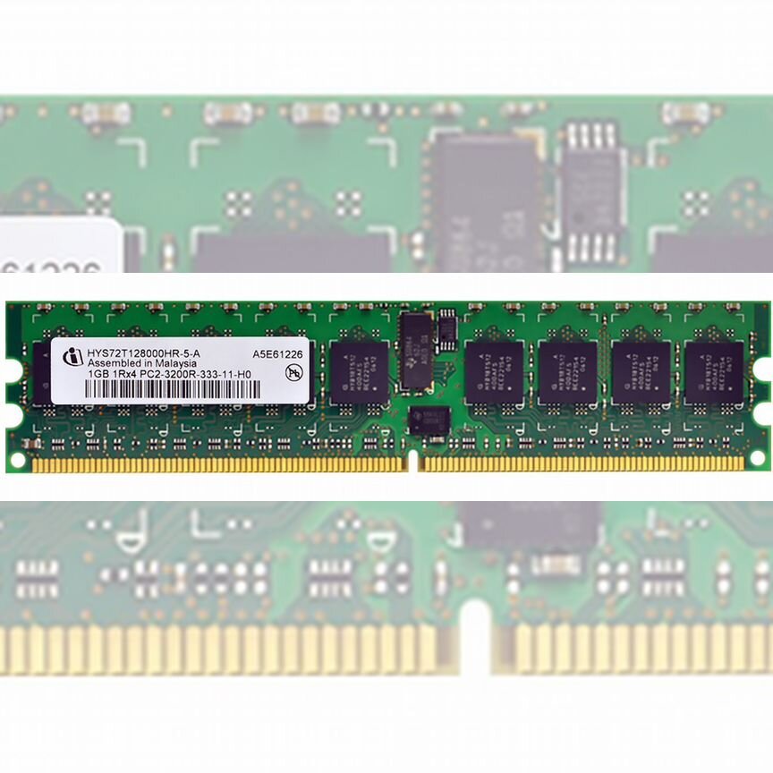 [HYS72T128000HR-5-A] Оперативная Память Infineon 1gb Hys72t128000hr-5-A
