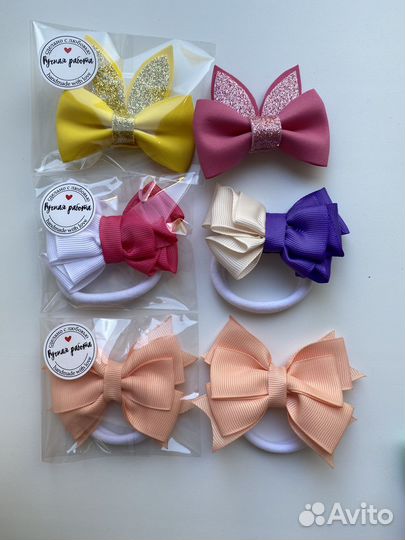 Бантики ручной работы