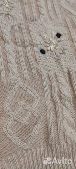 Винтажный свитер шерсть