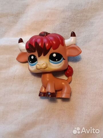 Littlest pet shop lps лпс бык фигурка оригинал купить в Москве | Хобби ...