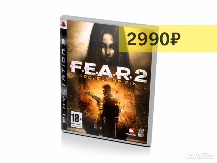 F.E.A.R. 2 Project Origin витринный образец, англи