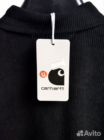 Вельветовая рубашка carhartt черная размер 46/54