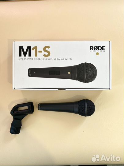 Студийный микрофон rode M1-S