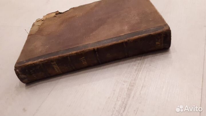 Антикварная книга 1881г. Анатомия человека