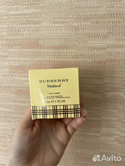 Туалетная вода burberry weekend