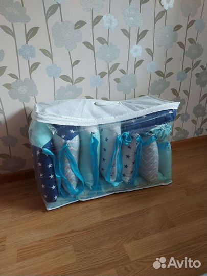 Бортики в кроватку